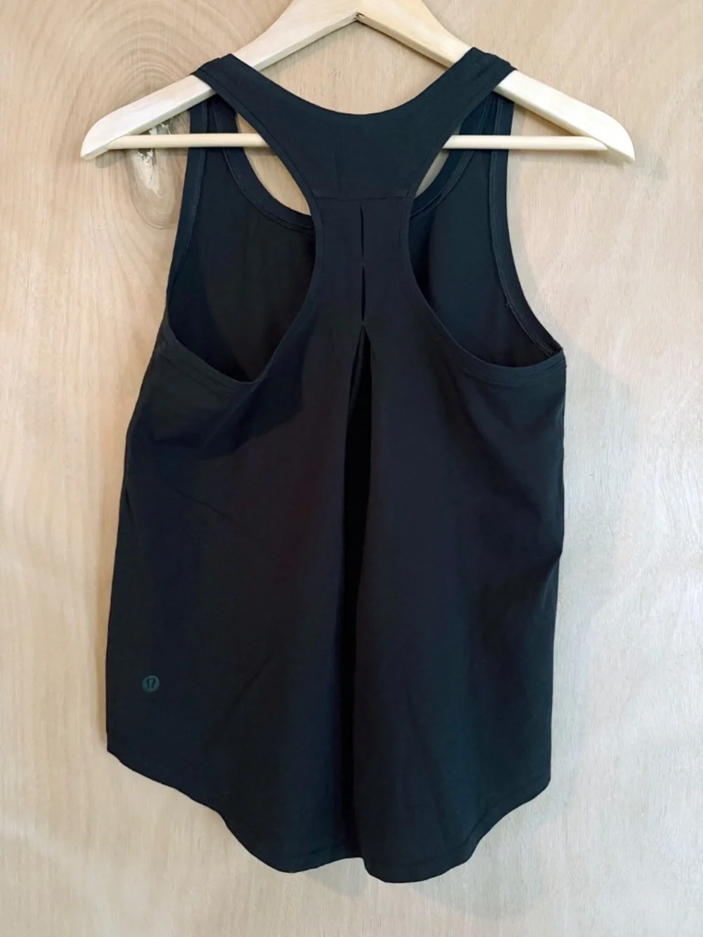 Lululemon Racerback Tank, Black, Size 4, Like New